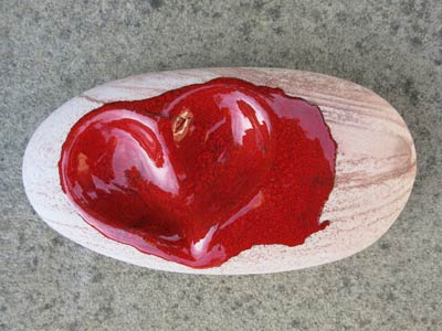 Esmalte en piedra